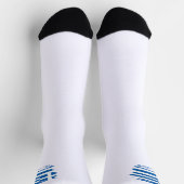 Griechenland-Flagge Socken (Oben)