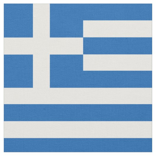 Griechenland-Flagge Stoff (Nahaufnahme)