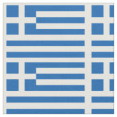 Griechenland-Flagge Stoff (Nahaufnahme)