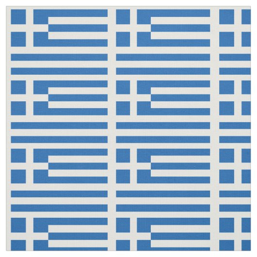 Griechenland-Flagge Stoff (Muster)