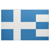 Griechenland-Flagge Stoff (Fat Quarter (45,7 x 55,9 cm))