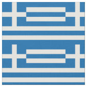 Griechenland-Flagge Stoff (Nahaufnahme)
