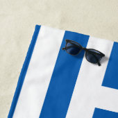 Griechenland-Flagge Strandtuch (Beispiel)