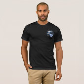 Griechenland-Flagge T-Shirt (Vorne ganz)