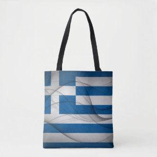 Griechenland-Flagge Tasche