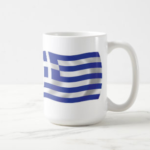 Griechenland Flagge Tasse