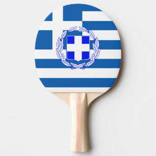 Griechenland-Flagge Tischtennis Schläger