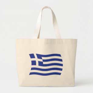 Griechenland Flagge Tragetasche