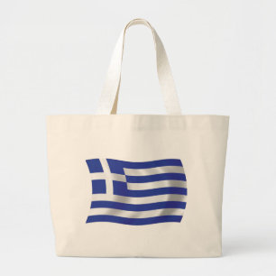 Griechenland Flagge Tragetasche