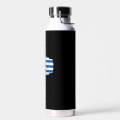 Griechenland-Flagge Trinkflasche (Links)