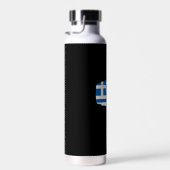 Griechenland-Flagge Trinkflasche (Rechts)