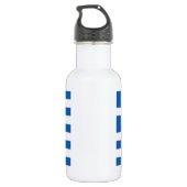 Griechenland-Flagge Trinkflasche (Rückseite)