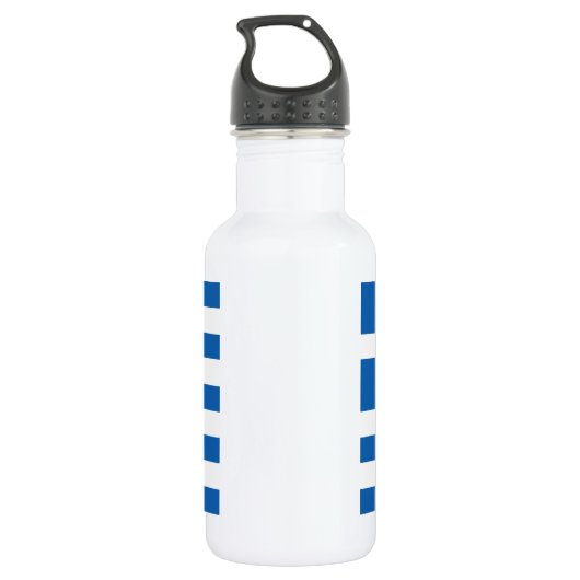 Griechenland-Flagge Trinkflasche (Rückseite)