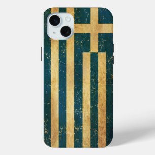 Griechenland-Flagge Vintage Grunge Case-Mate iPhone Hülle