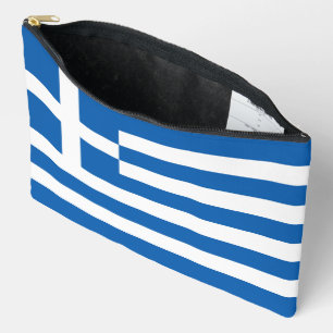 Griechenland-Flagge Zubehörtasche