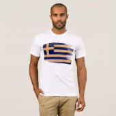 Griechenland-Flaggen-T - Shirt (Vorne ganz)