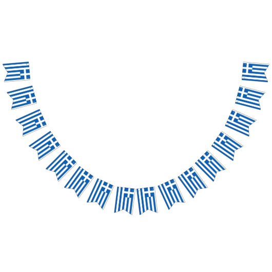 Griechenland-Flaggenbanner Wimpelkette (Alle)