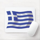 Griechenland Flaggenmousepad Mousepad (Mit Mouse)