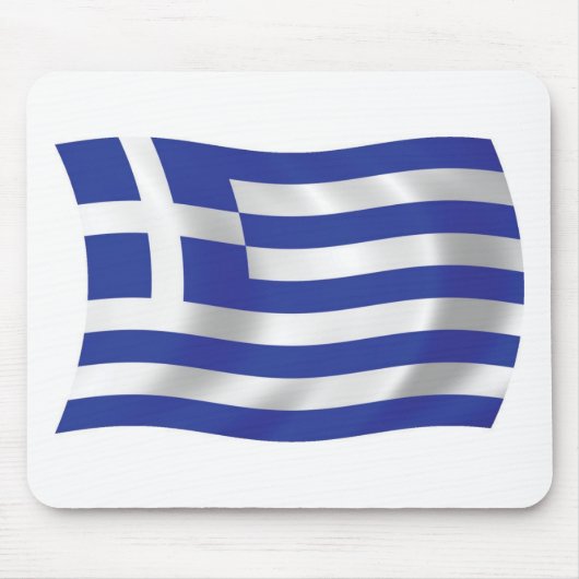 Griechenland Flaggenmousepad Mousepad (Vorne)