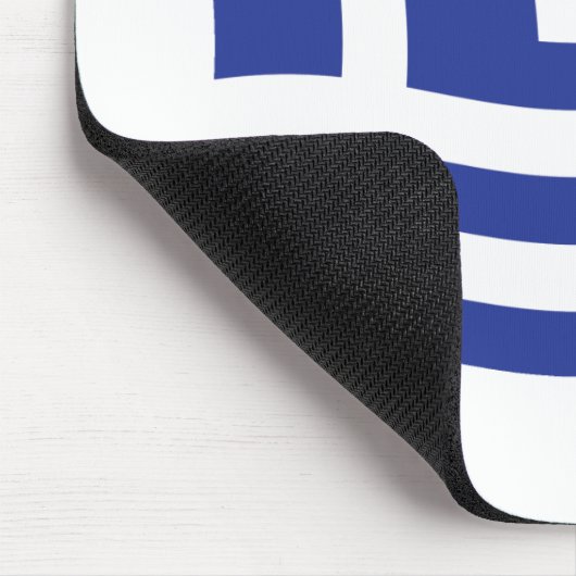 Griechenland Flaggenmousepad Mousepad (Ecke)