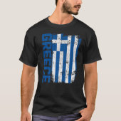 Griechenland - Flaggenstand 1 T-Shirt (Vorderseite)