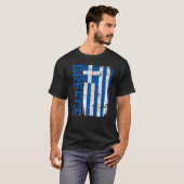 Griechenland - Flaggenstand 1 T-Shirt (Vorne ganz)