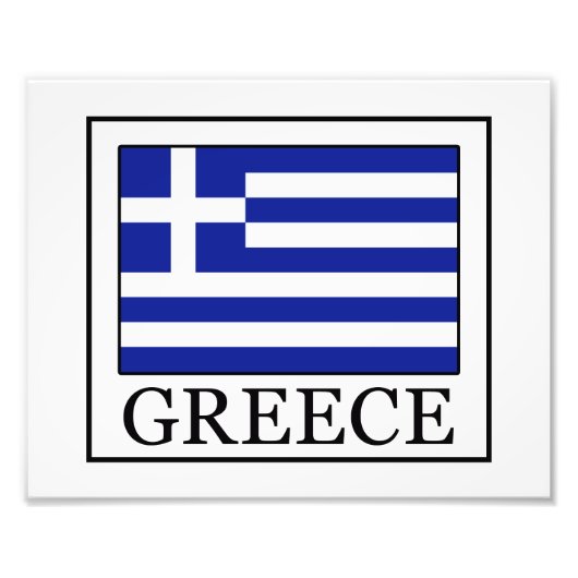 Griechenland Fotodruck (Vorne)