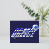 Griechenland - Fußball-Europakonzept Postkarte (Stehend Vorderseite)