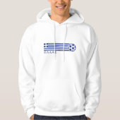 Griechenland Fußball Hoodie (Vorderseite)