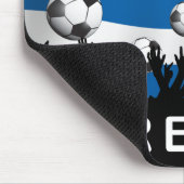 Griechenland-Fußball Mousepad (Ecke)