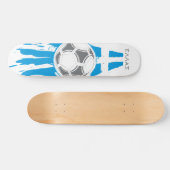 Griechenland-Fußball Skateboard (Horizontal)