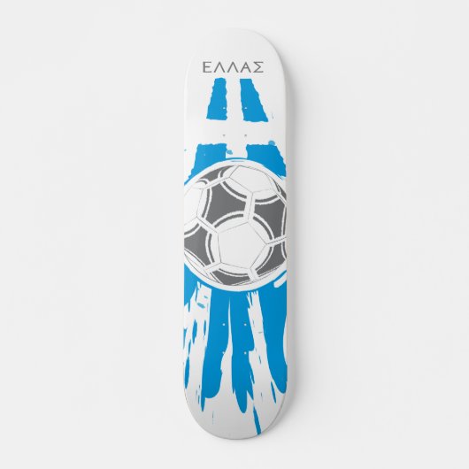 Griechenland-Fußball Skateboard (Vorne)
