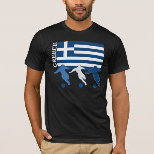Griechenland - Fußball-Spieler T-Shirt