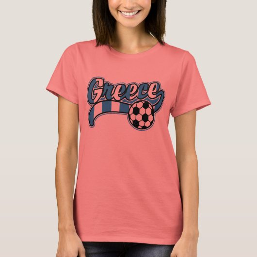 Griechenland Fußball T-Shirt (Vorderseite)