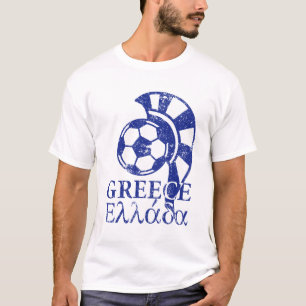 Griechenland-Fußball T-Shirt