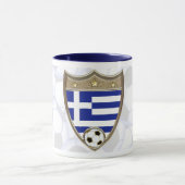 Griechenland-Fußball Tasse (Zentrum)