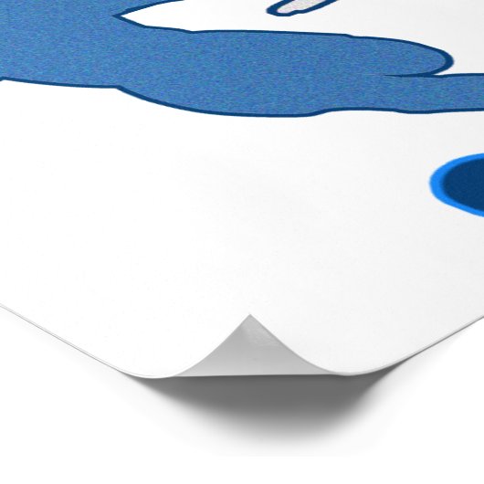 Griechenland - Fußballspieler Poster (Ecke)