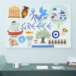 Griechenland Geburtstagsbanner Banner