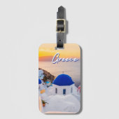 Griechenland Gepäckanhänger (Vorderseite Vertikal)