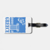 Griechenland Gepäckanhänger (Rückseite horizontal)