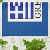 Griechenland Geschirrtuch (Gefaltet)