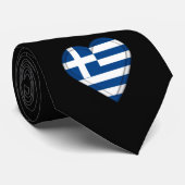 Griechenland-Griecheflagge Krawatte (Gerollt)
