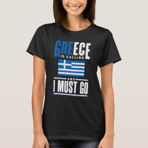 Griechenland Griechenland Flaggen Griechenland ruf T-Shirt