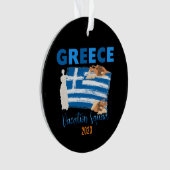 Griechenland Griechenland Urlaub Europa Reisen Ornament (Vorderseite)