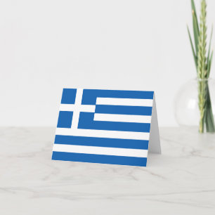 Griechenland (griechische Flagge) Karte