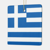 Griechenland (griechische Flagge) Keramikornament (Links)