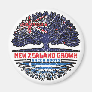 Griechenland Griechische Neuseeländer New Zealand Magnet