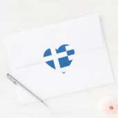 GRIECHENLAND Herz-Aufkleber (Umschlag)