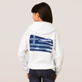 Griechenland Hoodie (Schwarz voll)