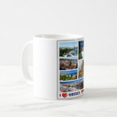 Griechenland - I Liebe - Kaffeetasse (Vorderseite Links)